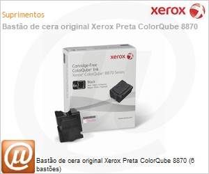 108R00961NO - Basto de cera original Xerox Preta ColorQube 8870 (6 bastes)