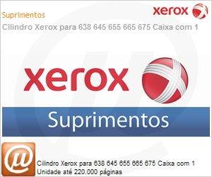 113R00610NO - Cilindro Xerox para 638 645 655 665 675 Caixa com 1 Unidade at 220.000 pginas