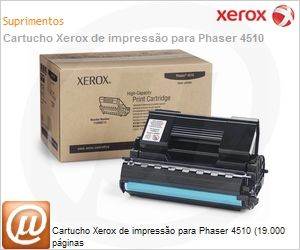 113R00712-NO - Cartucho Xerox de impresso para Phaser 4510 (19.000 pginas
