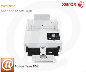 D70NMONO - Scanner Xerox D70n 90ppm 600dpi ADF USB Wi-Fi Rede Duplex
