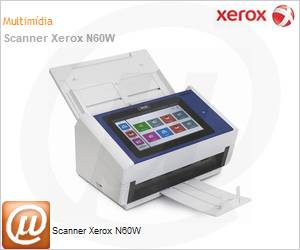 N60WMONO - Scanner Xerox N60w 60ppm 600dpi ADF USB Wi-Fi Rede Duplex