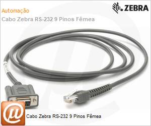 25-13228-03R - Cabo Zebra RS-232 9 Pinos Fmea