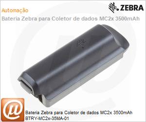 BTRYMC2X35MA01 - Bateria Zebra para Coletor de dados MC2x 3500mAh BTRY-MC2x-35MA-01
