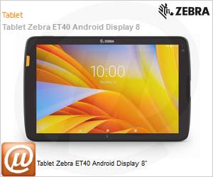 ET40AA-001C1B0-A6 - Tablet Zebra ET40 Android Display 8" 