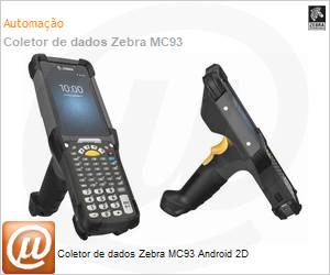 MC930B-GSEDG4RW - Coletor de dados Zebra MC93 Android 2D 