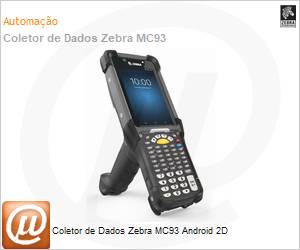 MC930B-GSHDG4RW - Coletor de dados Zebra MC93 Android 2D