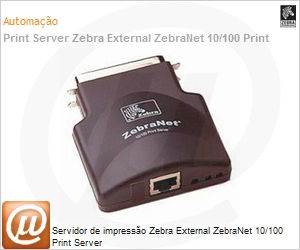 P1031031 - Servidor de impresso Zebra External ZebraNet 10/100 Print Server