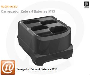 SAC-MC93-4SCHG-01 - Carregador Zebra 4 Baterias M93
