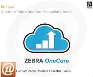 Z1AE-MC33XX-3C00 - Contrato Zebra OneCare Essential 3 Anos 