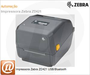 ZD4A042-301E00EZ - Impressora Zebra ZD421 USB/Bluetooth