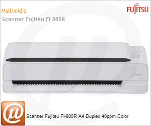 CG01000-297501 - Scanner Fujitsu fi-800R A4 Duplex 40ppm Color