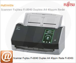 CG01000-307701 - Scanner Fujitsu Fi-8040 Duplex A4 40ppm Rede Fi-8040i 