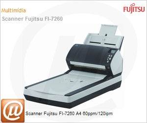 FI-7260 - Scanner Fujitsu FI-7260 A4 60ppm/120ipm