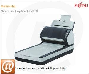 FI-7280 - Scanner Fujitsu FI-7280 A4 80ppm/160ipm