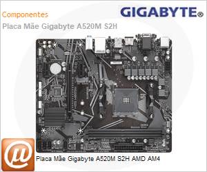 A520MS2H - Placa Me Gigabyte A520M S2H AMD AM4 