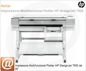 2Y9H3A - Impressora Multifuncional Plotter HP DesignJet T950 de 36" 