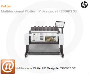 3XB78A - Plotter Multifuncional HP DesignJet T2600PS MFP 36" 