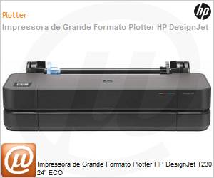 5HB07D - Impressora de Grande Formato Plotter HP DesignJet T230 24" ECO 