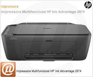 6W7G2A - Impressora Multifuncional HP Ink Advantage 2874 