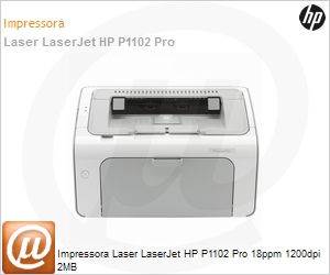 CE651A - Impressora Laser LaserJet HP P1102 Pro 18ppm 1200dpi 2MB