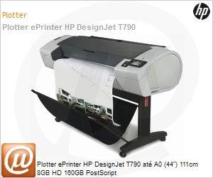 CR650A - Plotter ePrinter HP DesignJet T790 at A0 (44") 111cm 8GB HD 160GB PostScript