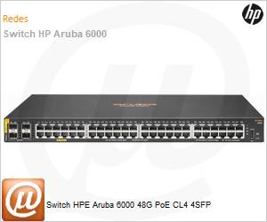 R8N85A-2843 - Switch HPE Aruba 6000 48G PoE CL4 4SFP 