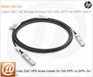 R9D20A - Cabo DAC HPE Aruba Instant On 10G SFP+ to SFP+ 3m ii 