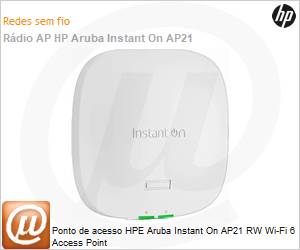 S1T09A - Ponto de acesso HPE Aruba Instant On AP21 RW Wi-Fi 6 Access Point 