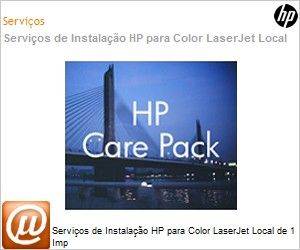 H2872E - Servios de Instalao HP para Color LaserJet Local de 1 Imp 