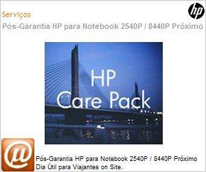 U4420PE - Ps-Garantia HP para Notebook 2540P / 8440P Prximo Dia til para Viajantes on Site. 