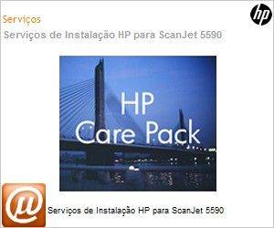 UH375E - Servios de Instalao HP para ScanJet 5590 