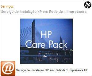 UJ174PE - Servio de Instalao HP em Rede de 1 Impressora HP 