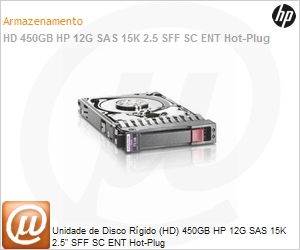 759210-B21 - Unidade de Disco Rgido (HD) 450GB HP 12G SAS 15K 2.5" SFF SC ENT Hot-Plug