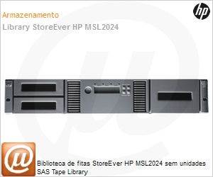 AK379A - Biblioteca de fitas HPE StoreEver MSL2024 com 0 unidades 
