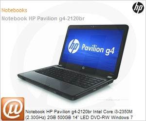  HP B5P76LA Notebook HP Pavilion g4 2120br Intel Core 