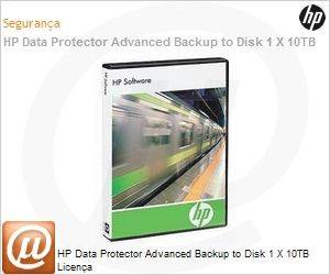 B7038BAE - HP Data Protector Advanced Backup to Disk 1 X 10TB Licena