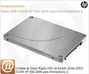 D8F30AA - Unidade de Disco Rgido (HD) de Estado Slido [SSD] 512GB HP SSD SATA para Workstations Z
