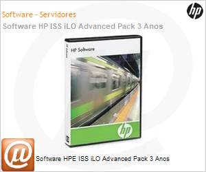E6U64ABE - Software HPE ISS iLO Advanced Pack 3 Anos 