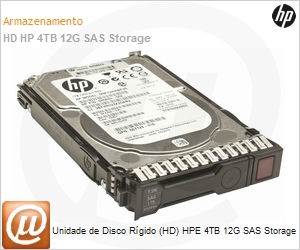 K2Q82A - Unidade de Disco Rgido (HD) 4TB HP 12G SAS Storage