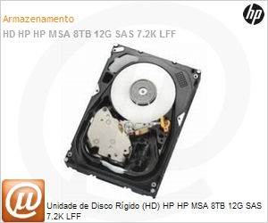 M0S90A - Unidade de Disco Rgido (HD) 8TB HP HP MSA 12G SAS 7.2K LFF