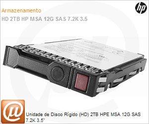 N9X93A - Unidade de Disco Rgido (HD) 2TB HP MSA 12G SAS 7.2K 3.5"
