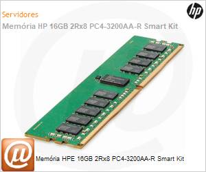 P06031-B21 - Memria HPE 16GB 2Rx8 PC4-3200AA-R Smart Kit