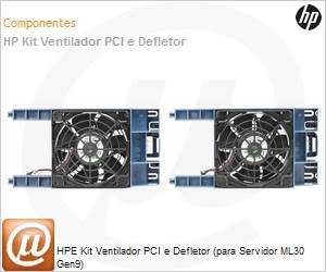 P06303-B21 - Kit de ventilador e defletor PCI frontal HPE ML30 Gen10