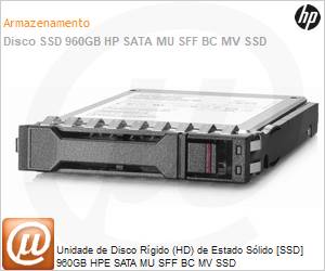 P40503-B21 - Unidade de Disco Rgido (HD) de Estado Slido [SSD] 960GB HPE SATA MU SFF BC MV SSD 