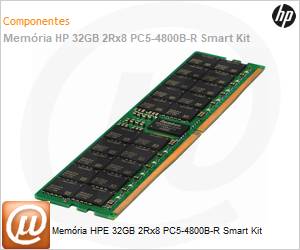 P43328-B21 - Memria HPE 32GB 2Rx8 PC5-4800B-R Smart Kit 