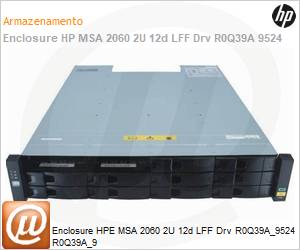 R0Q39B - Enclosure HPE MSA 2060 2U 12d LFF Drv R0Q39A_9524 R0Q39A_9