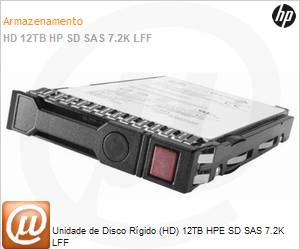 R0Q61A - Unidade de Disco Rgido (HD) 12TB HPE SD SAS 7.2K LFF 