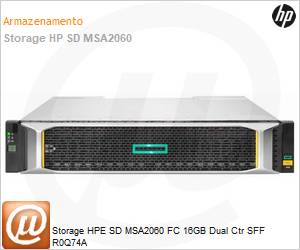 R0Q74B - Storage HPE SD MSA2060 FC 16GB Dual Ctr SFF R0Q74A 