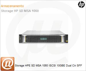 R0Q86A - Storage HPE SD MSA 1060 ISCSI 10GBE Dual Ctr SFF 