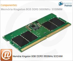 KVR56S46BS6-8 - Memria Kingston 8GB DDR5 5600MHz SODIMM